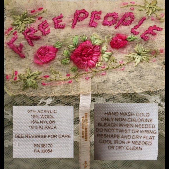 Free People Knit Green Shift Sweater Pick-a-boo Belly - Picture 11 of 12